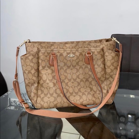 coach baby diaper bag